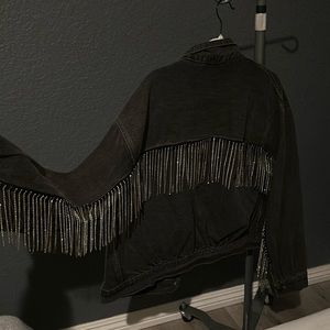 Vici rhinestones denim jacket